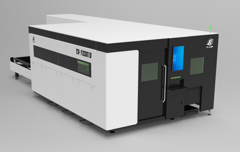 TD Series- CE Whole Cover Tube & Plate Fiber Laser Cutting Machine